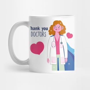 thank you doctors Mug